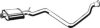 PEUGE 172891 Middle Silencer